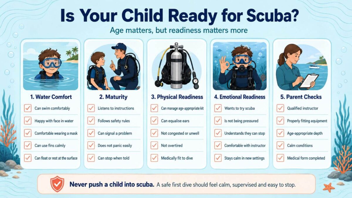 Is your child ready for scuba