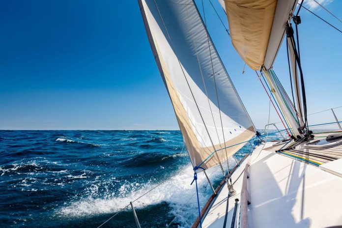 sailboat on the ocran